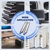 1 Pair Heavy Duty Drawer Slides Full Extension Side Mount