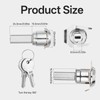 Tool Box Locks with Keys, Metal Cam Lock Zinc Alloy