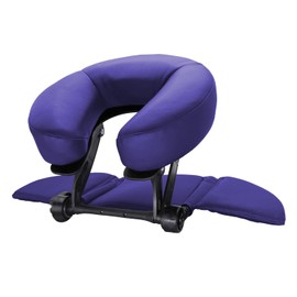 TRENDBOX Face Down Tabletop Massage Kit Adjustable Headrest Pillow - Purple
