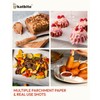 Katbite 350Pcs 9x13 In Parchment Paper Sheets, Heavy Duty White