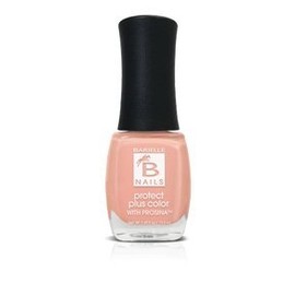 Barielle Protect Plus Color Nail Polish - Peach Smoothie, An Opalescent Pale Peach Nail Color with Prosina .45 ounces