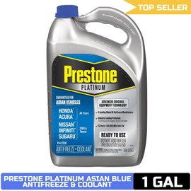 Prestone Platinum Asian Blue Antifreeze & Coolant Prediluted 50/50 1 gallon