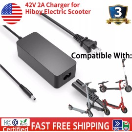 for Hiboy Electric Scooter 42V 2A Charger for Hiboy Electric Scooter - (for Hiboy S2, S2 Pro, S2 Lite