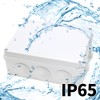 MAKERELE ABS Plastic Electrical Box IP65 Plastic Waterproof Dustproof Junction