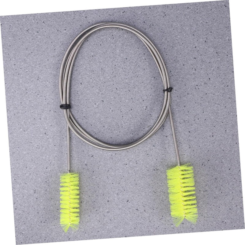 CHILDWEET 2Pcs Double Ended Hose Cleaning Brush Flexible Aquarium Brush