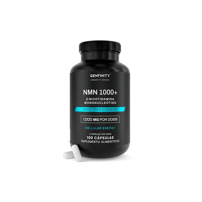 Nmn Ultra Pure 000 Reales Por Dosis 100 Cápsulas Energía