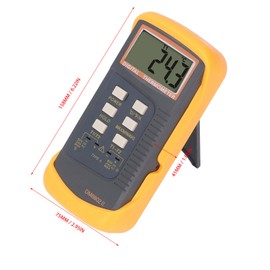 Contact Digital Thermometer ‑58℉ to 2498℉ Dual Channel K Type Thermometer for Temperature Measurement