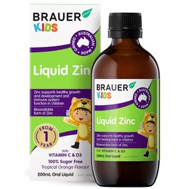 Brauer Buy Brauer Baby and Kids Liquid Zinc 200ml Online