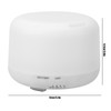 300ML Ultrasonic Air Humidifier with Lights Electric Aroma Diffuser