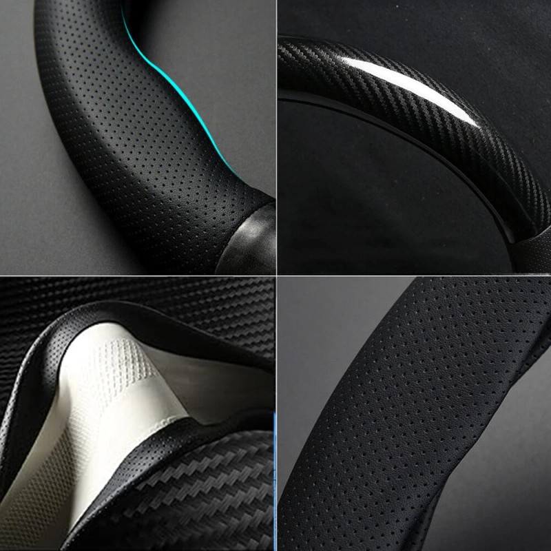 hxontheway Large Size Steering Wheel Cover for Land Rover Discovery