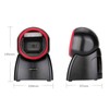 LENVII Desktop Barcode Scanner 2D Handsfree Barcode Reader QR Code