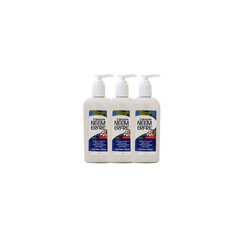 Crema Hidratante Humectante Cara Manos Cuerpo Calendula Karite Neem Natural