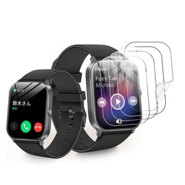 KYK SHOW Smart Watch Protective Film 1.85 / 1.91 inch Protective Film High Transmittance 24 Hour Auto Disappear, TPU Smart Watch Protective Film