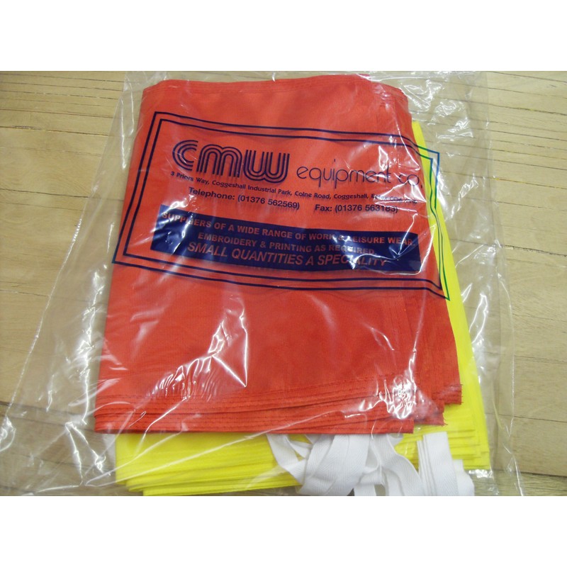 CMW Golf Flags - Set of 18 - Yellow &