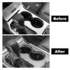 G-PLUS Gear Shift Cup Holder Cover Trim Bezel Compatible with
