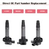 Set of 6 Ignition Coil Pack and Spark Plugs Fits