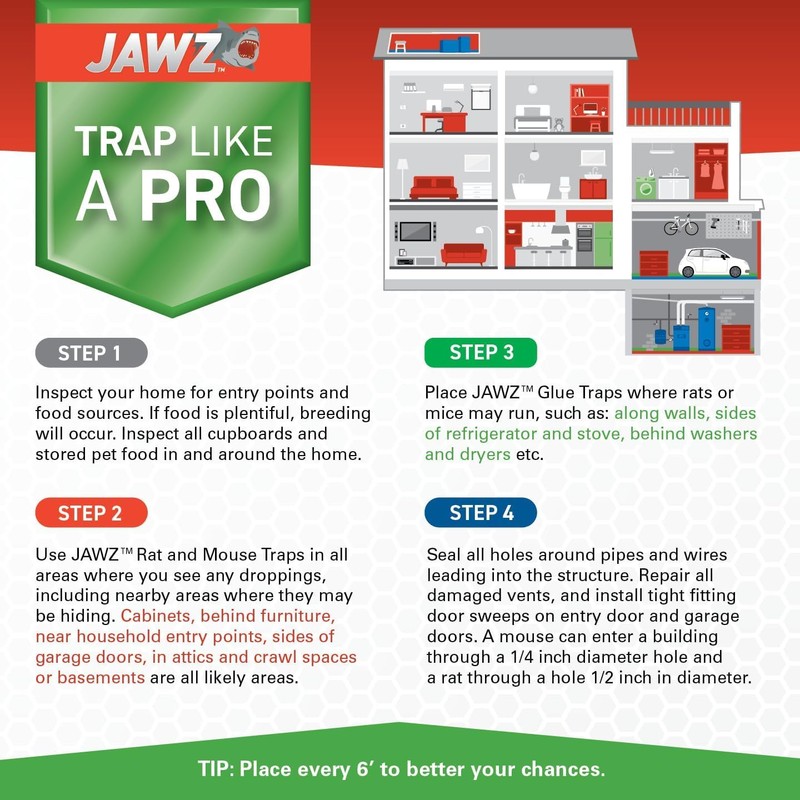 JT Eaton Jawz Depot Covered Mouse Trap