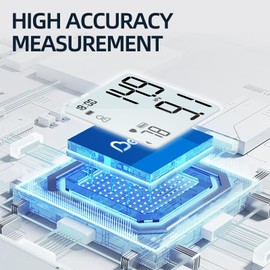 Berrcom Digitales Handgelenk-Blutdruckmessgerät für den Heimgebrauch, automatisches Blutdruckmessgerät mit großer LCD-Anzeige