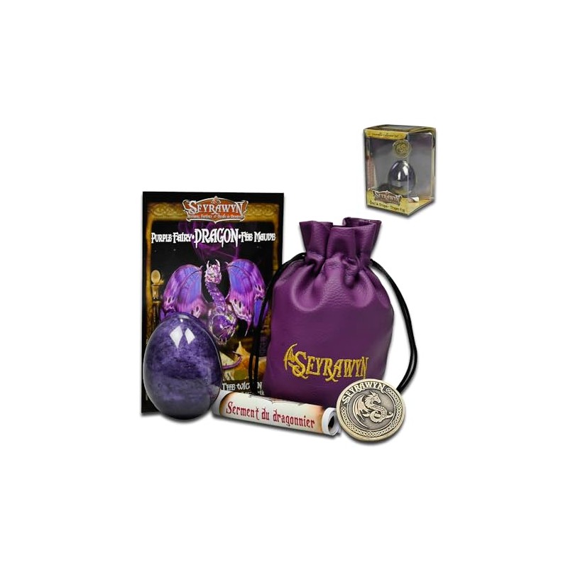 Seyrawyn Dragon Egg Set (Purple)