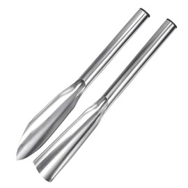 Garden Trowel Tool, 2 Pieces Stainless Steel Small Garden Hand Shovel, Multi-Purpose Garden Hand Tools for Digging, Transplanting, Weeding - Type F