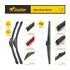 Raidbee® 26"+20" Windshield Wiper Blades with 12" Rear Wiper Blade