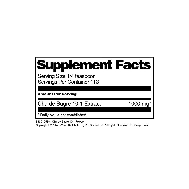 Cha de Bugre 10:1 Powder (4 oz, ZIN: 519588) -