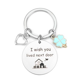 QONCV Gifts for Friends, Best Friend Keyring, Friendship Gifts for Women, Special Friend Gifts for Girls, Christmas Presents for Best Friends, Best Friend Birthday Gifts for Besties Long Distance