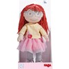 HABA Ava Doll, 30 cm Doll with Glasses, Rag Doll