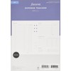 Filofax A5 Organiser Expense Tracker Refill, White
