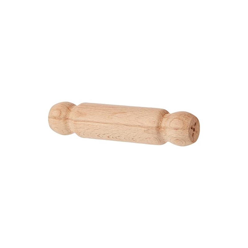 Dexam 17740120 Beech Rolling Pin 15cm, Beige