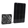7W 12V Solar Panel Fan Kit Monocrystalline Silicon Saving Energy