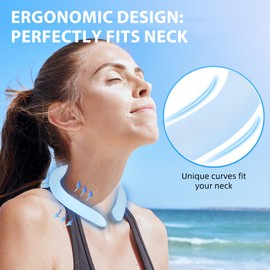 COMFORCE Cooling Neck Tube, Wearable Neck Brace, Flexible Cold Wraps for Hot Summer 18°