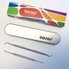 BEZOX Ingrown Toenail Tools Kit - Professional Stainless Steel Toenail