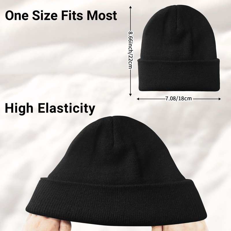 NPQQUAN Beanie for Men Women Winter Hats for Mens Beanie