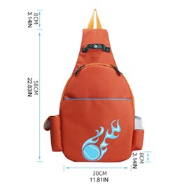 Tennis Backpack, Hold 2 Tennis Rackets, Pickleball Paddles, Badminton Rackets, Tennis Gift Bags, Portable for Outdoor Sports Backpack