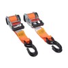 Mytee Products 2Pcs Orange 2" x10' Auto Retract Ratchet Straps