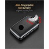 TECART Fit for Mazda Alloy Key Fob Cover Leather Key
