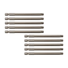 Rannb 7/32" Screwdriver Bits Magnetic Hexagon 7/32" Hex Head Size with 1/4" Hex Shank 4"/100mm Long-10pcs