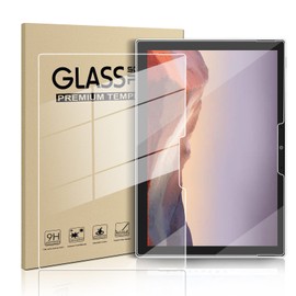 SSS·GRGB [2 Pack Screen Protector for Surface Pro 7 Plus/Pro 7/Pro 6/Pro 5/Pro 4, Tempered Glass, Scratch Resistant, High Responsivity, High Definition -Surface Pen Compatible