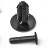 Wheel Housing Cover Clips Fastening Clips Spreader Rivets in Black