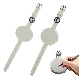 PAVIKE Wristband Notepads - 2 Pack, Message Memo, Wrist-Worn Note, To-Do List, Reusable, Erasable Wristband Design, Suitable for Daily Study or Work for Nurses, Teachers, Students, and More