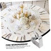 Ciieeo 2sets Adjustable Non Skid Tablecloth Clips Slip Table Cover