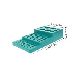 Mobestech 2pcs Multi-purpose Test Tube Holder Lightweight Rack for Experiments and Science Projects Suitable for Diameter Tubes Portable and Stable Design