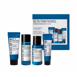 SOME BY MI Beta Panthenol Repair Starter Kit, Korean Skincare Set with Cleanser, Toner, Serum, Cream