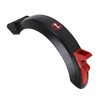 Jauarta Scooter Rear Mud Guard with Hook Reflective Strip Plastic