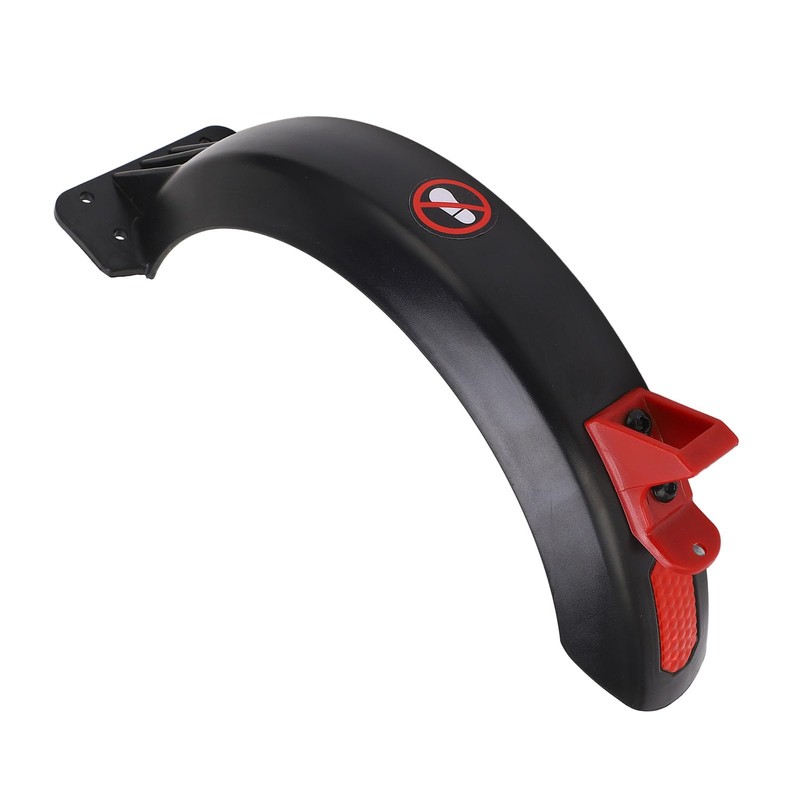 Jauarta Scooter Rear Mud Guard with Hook Reflective Strip Plastic