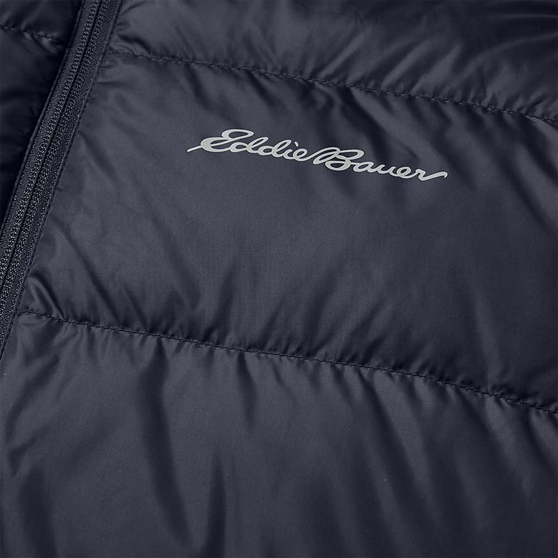 Eddie Bauer Men's Stratuslite Down Hoodie, Atlantic, Medium