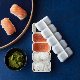 Happy Sales HSSM-ONGR5, Japanese Onigiri Mold Rectangular Sushi Press Nigiri Maker Rice Ball Mold Made in Japan