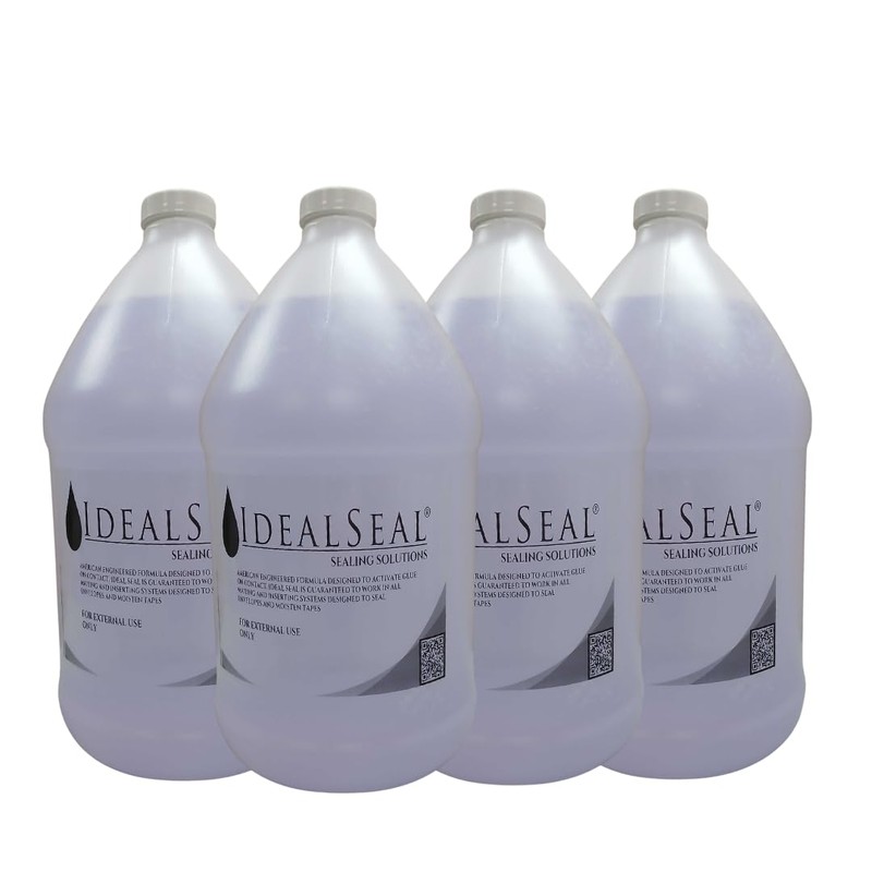 IDEALSEAL PB 608-0 E-Z Seal Sealing Solution, 64 oz, Clear,