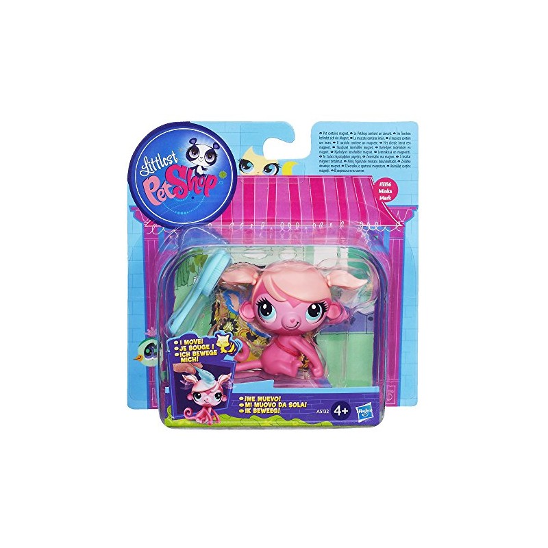 Hasbro Littlest Pet Shop Magic Motion Minka Mark with Brush